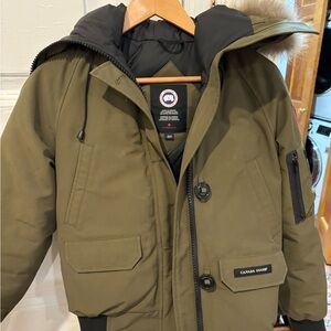 Canada Goose olive green bomber